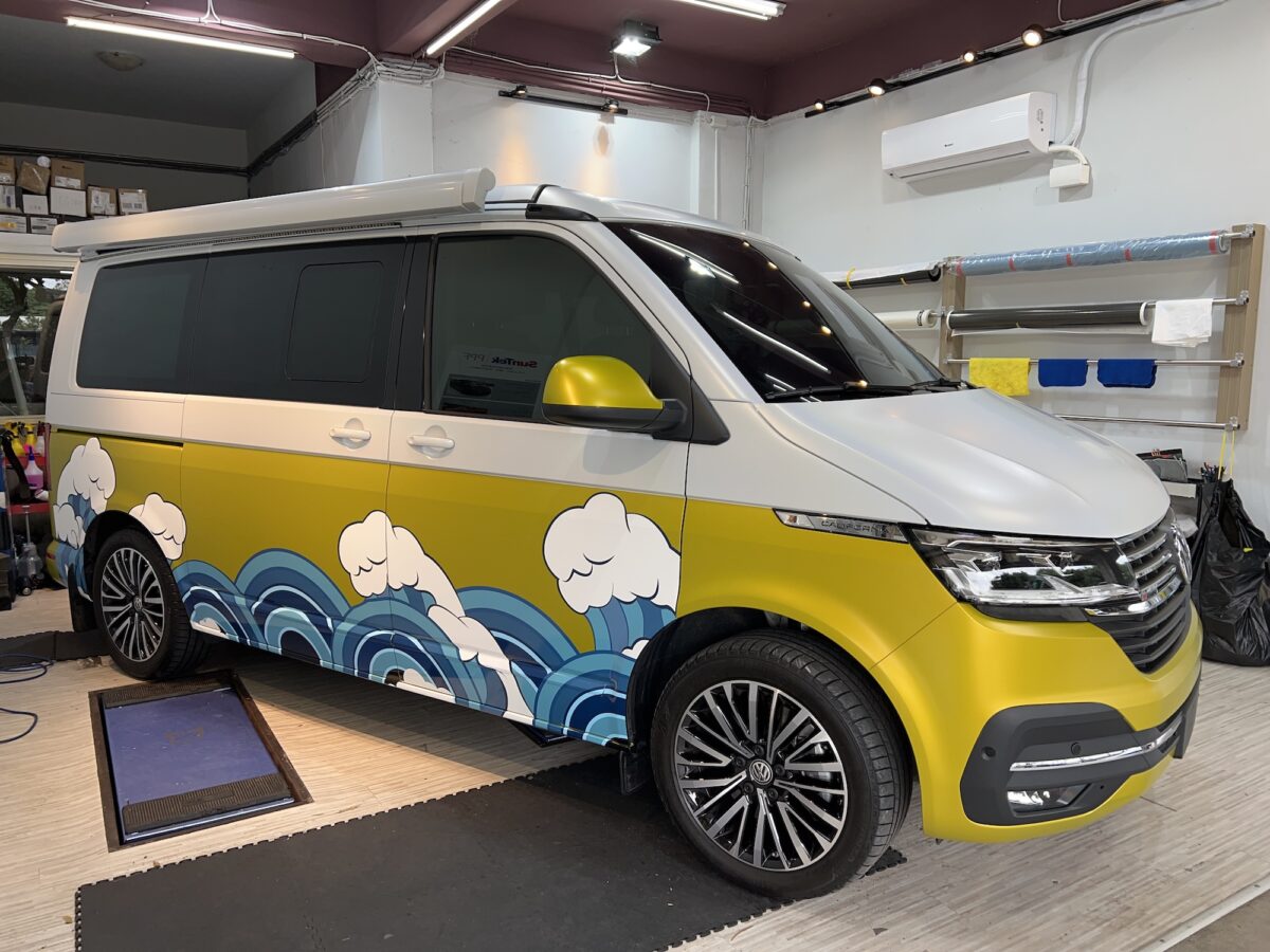 VW T6 California Ocean 客製化彩繪包膜