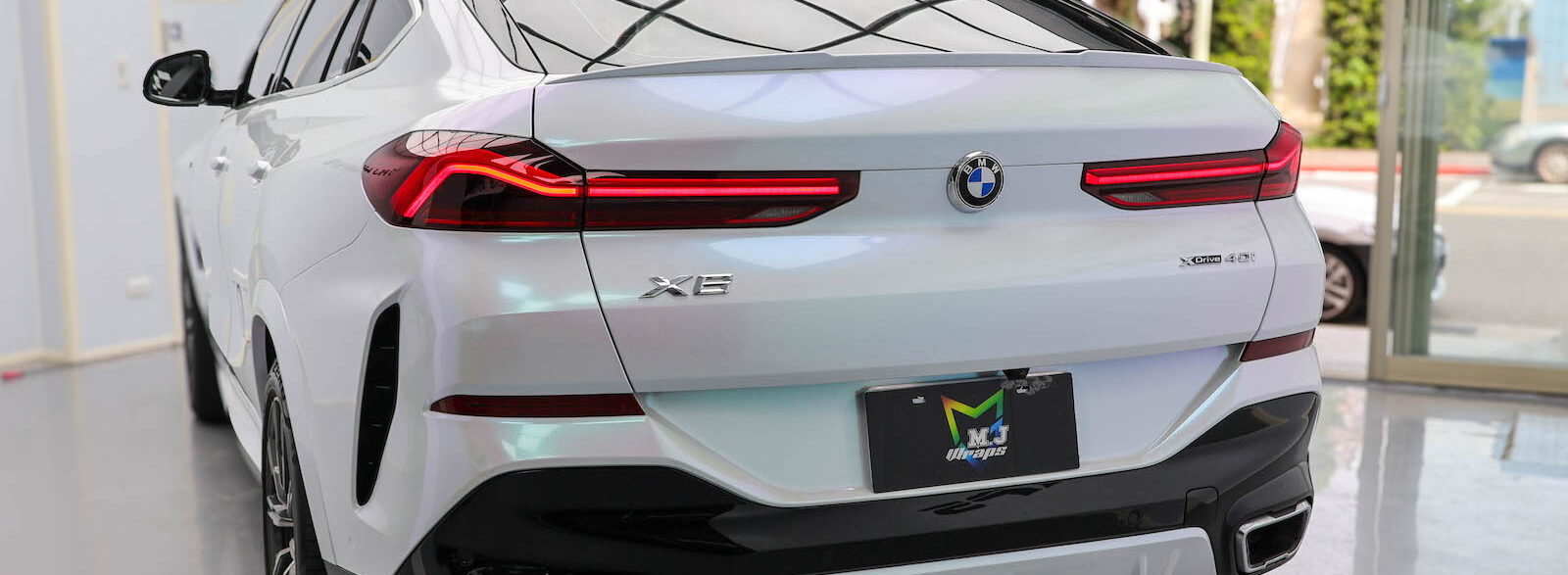 Bmw X6 改色犀牛皮 卡萊斯白變藍-3