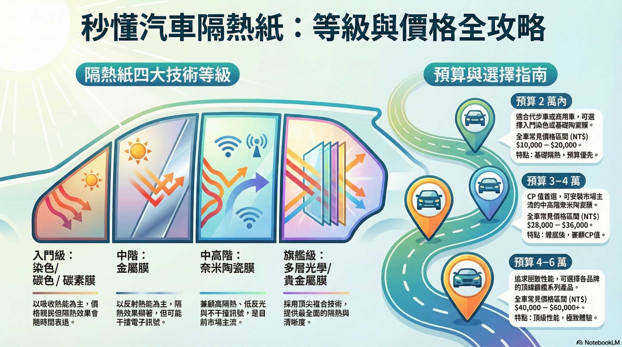 隔熱紙各數據代表什麼？一次告訴你！ | MJ WRAPS 專業車體包膜