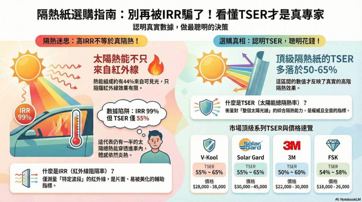 TSER才是隔熱真專家！