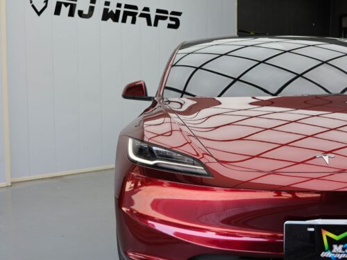 MODEL3液態龍血紅改色犀牛皮