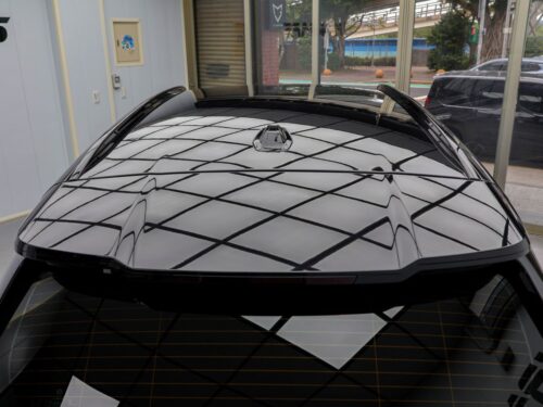 BMW IX1 亮面犀牛皮