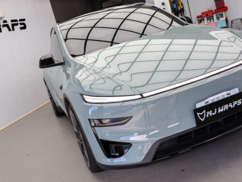 Tesla Model Y 膜研所改色犀牛皮 秋藍-5