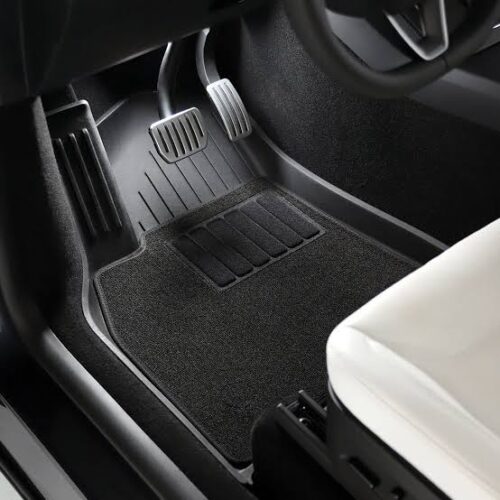 TPARTS 煥新版 Model Y 雙層全天候腳踏墊(TPE 底殼+可拆式毯面)
