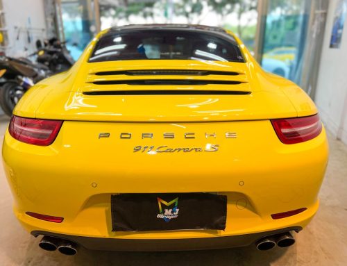 【Porsche 991.2 911 carrera s】全車膜研所透明犀牛皮｜M.J Wraps 車體包膜
